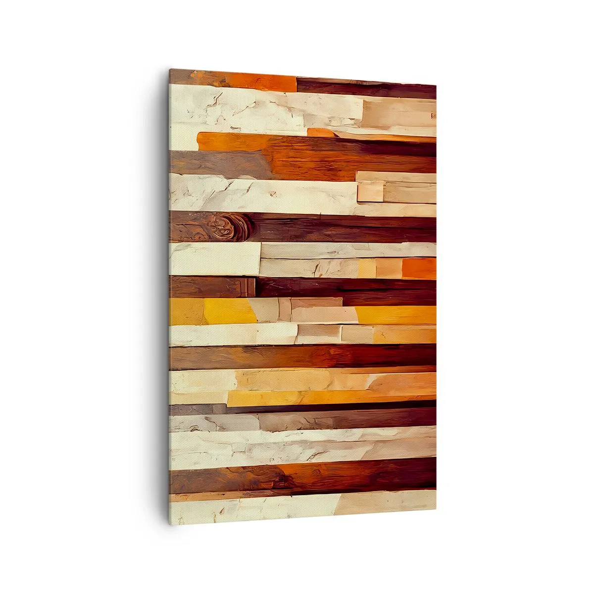 Lærredstryk - Billede på lærred - Hymne af skovens træer - 80x120 cm