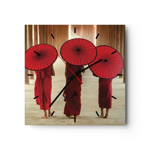 Vægur, Uret - På vej til det rene land - 30x30 cm