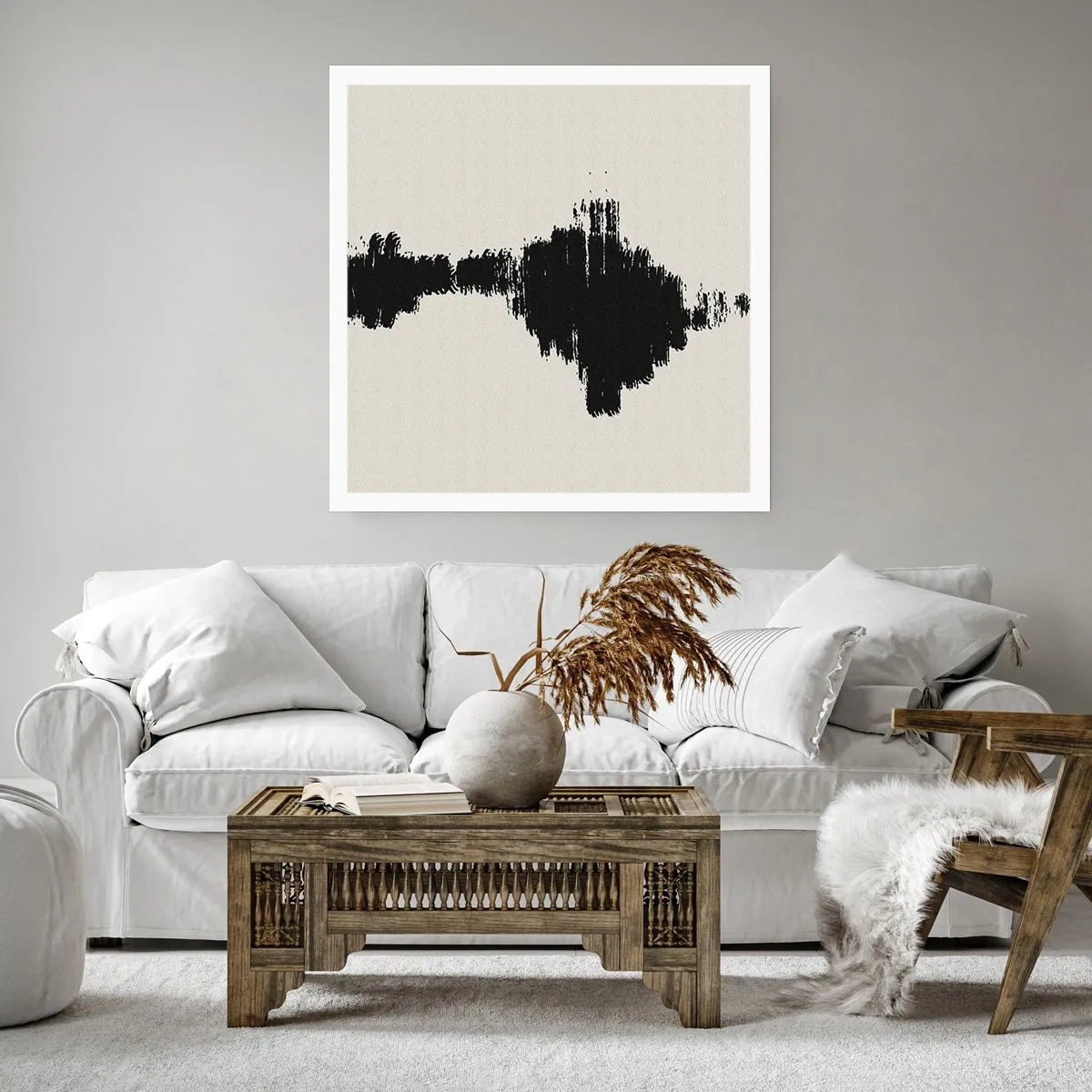 Plakat - Fantasiens vibrationer - 40x40 cm