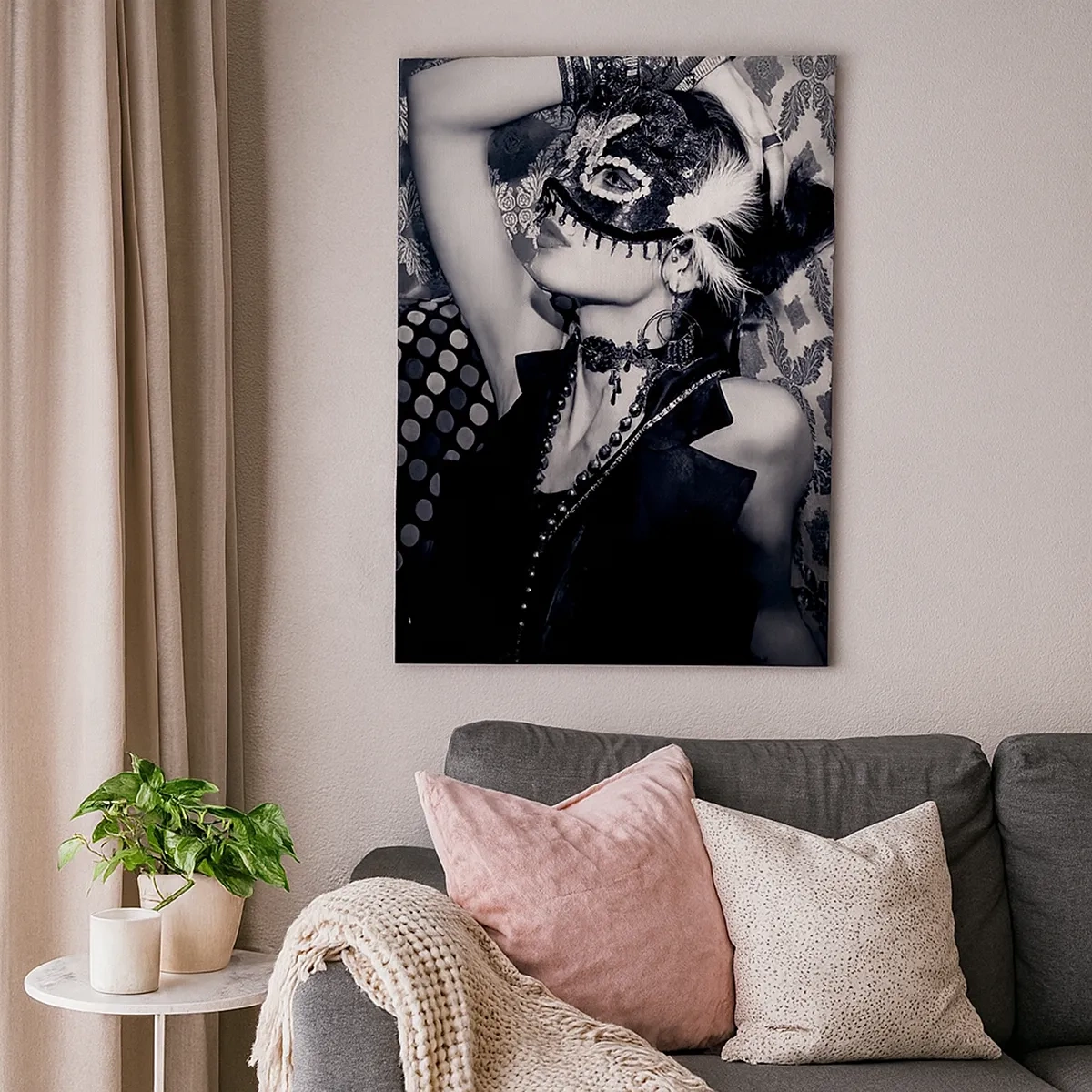 Lærredstryk - Billede på lærred - Dekorationer, pynt, mønstre... - 50x70 cm