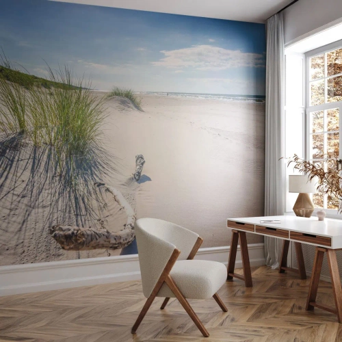 Fototapet på mål Premium Sand - Den smukkeste? Baltisk - Hav, Strand, Klit