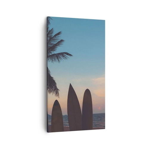 Lærredstryk - Billede på lærred - I morgen bliver også sjovt - 45x80 cm