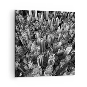 Lærredstryk - Billede på lærred - Stadig højere og højere - 50x50 cm