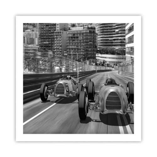 Plakat - Der var engang i Monte Carlo - 60x60 cm