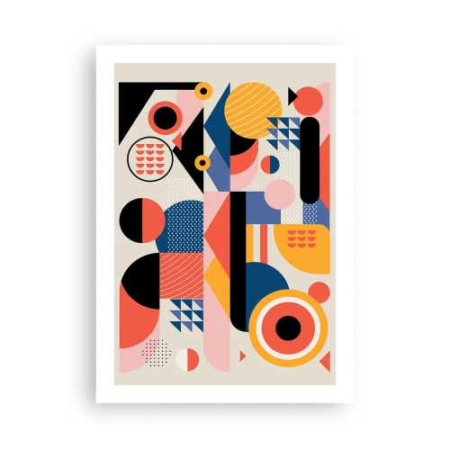 Plakat - Komposition: Leg - 50x70 cm