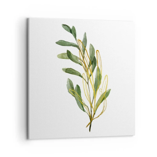 Lærredstryk - Billede på lærred - Alt, hvad der er godt - 50x50 cm