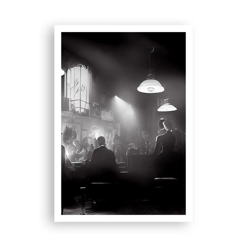 Plakat - I en jazzet stemning - 70x100 cm