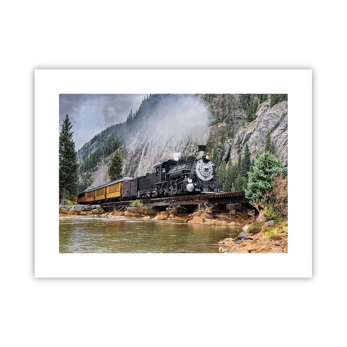 Plakat - Og hvorhen? Hvorhen? - 40x30 cm