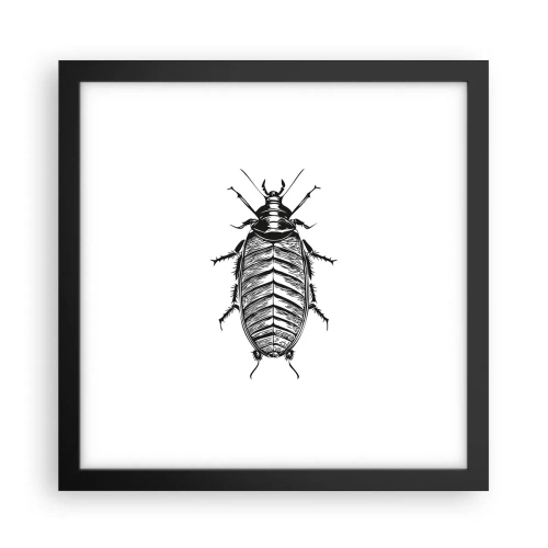 Plakat i sort ramme - Sikke et eksemplar! - 30x30 cm