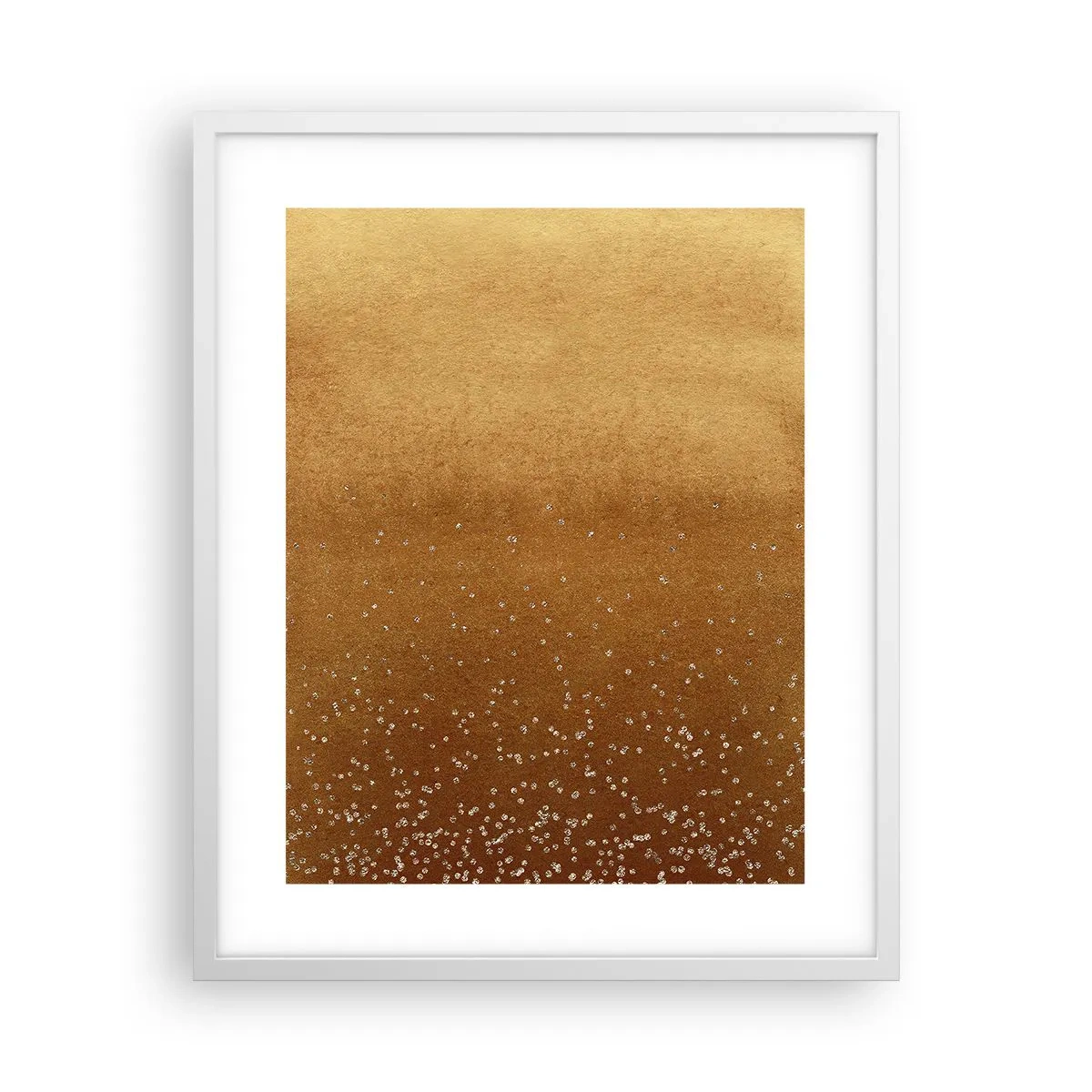 Plakat i hvid ramme - Lysets fødsel - 40x50 cm