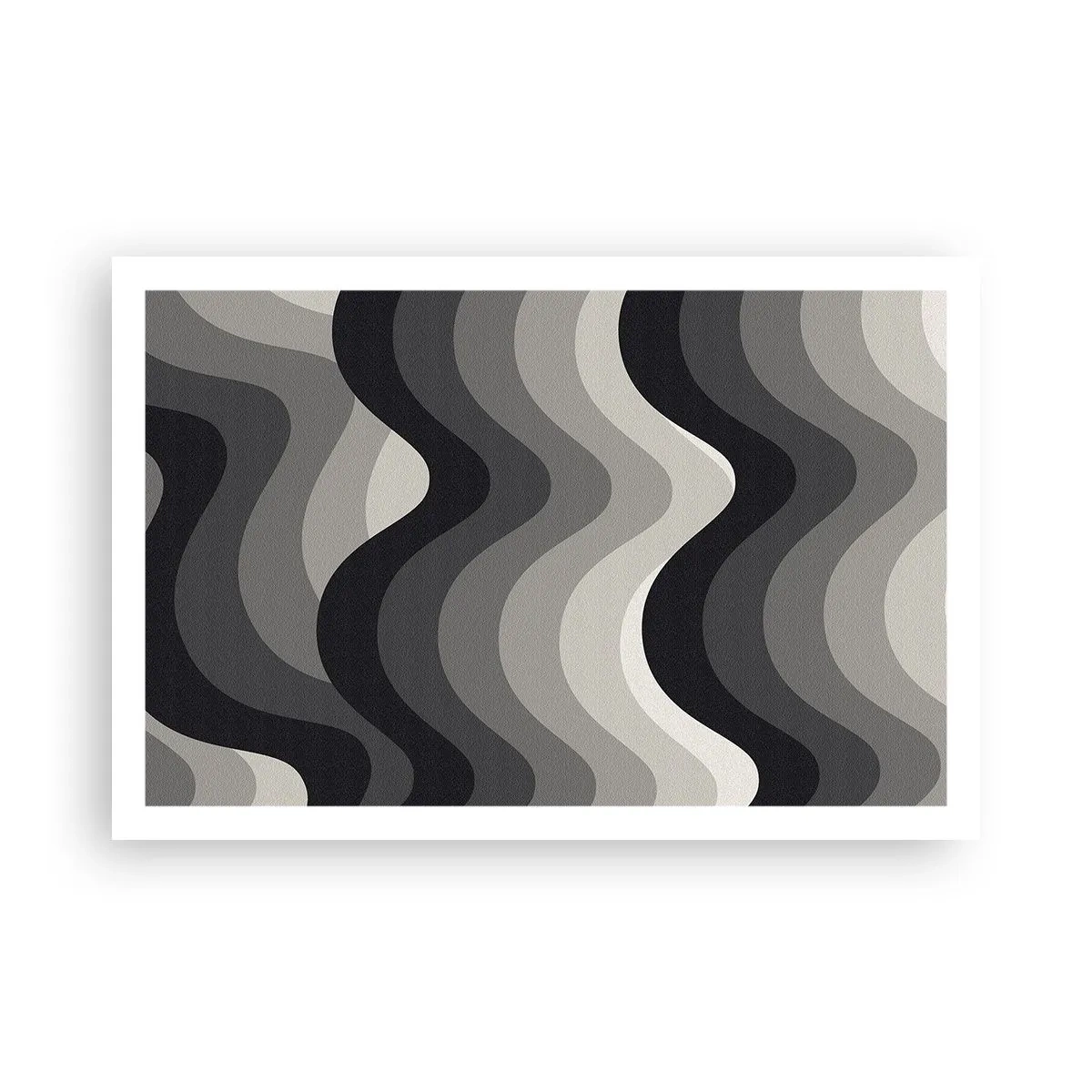 Plakat - Bølge efter bølge - 91x61 cm