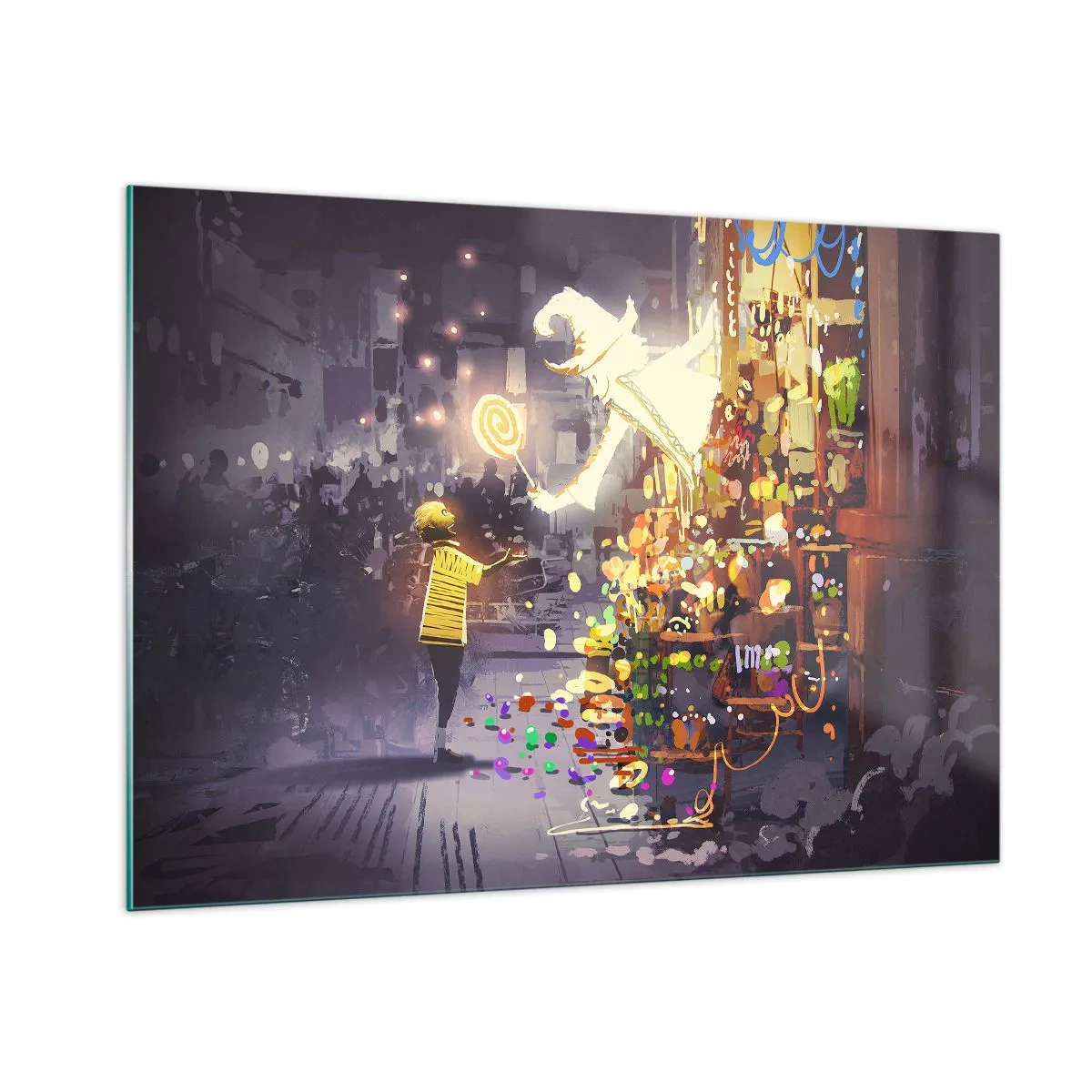 Billede på glas - Hekseri eksisterer - 100x70 cm