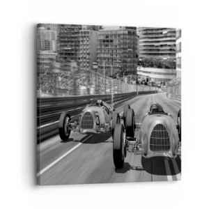 Lærredstryk - Billede på lærred - Der var engang i Monte Carlo - 30x30 cm