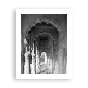 Plakat - Det er her, fortællingerne fra Østen sker - 40x50 cm