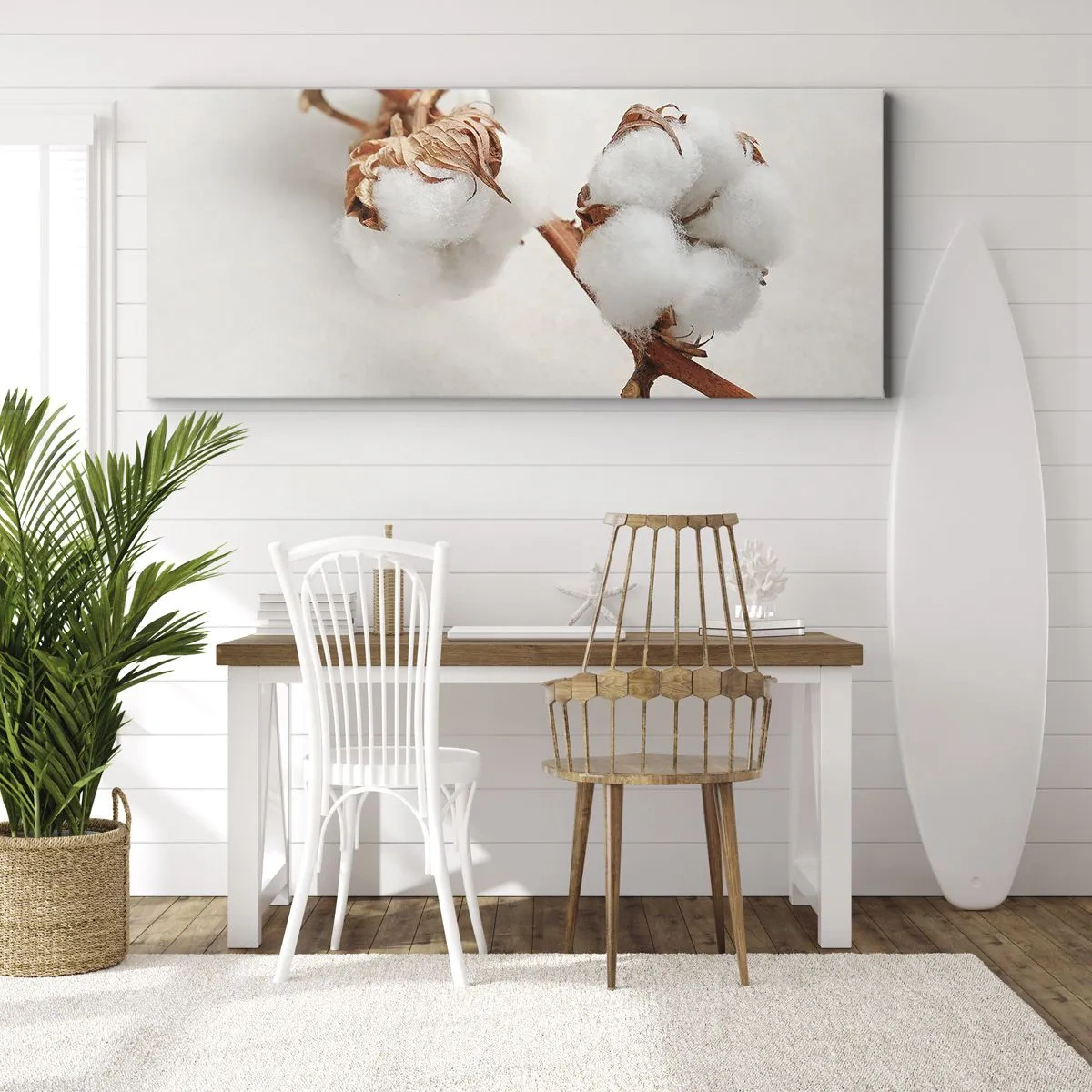 Lærredstryk - Billede på lærred - Bare kramme - 100x40 cm