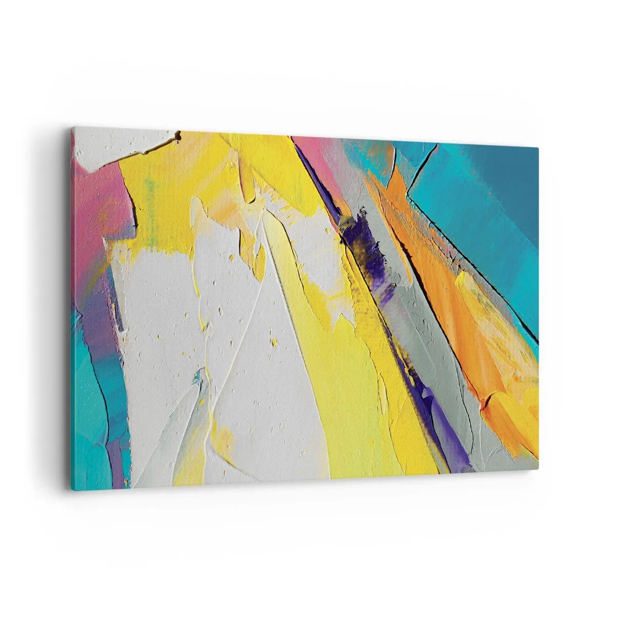 Lærredstryk - Billede på lærred - Lysets anatomi - 100x70 cm