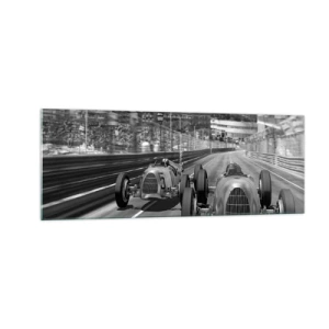 Billede på glas - Der var engang i Monte Carlo - 140x50 cm