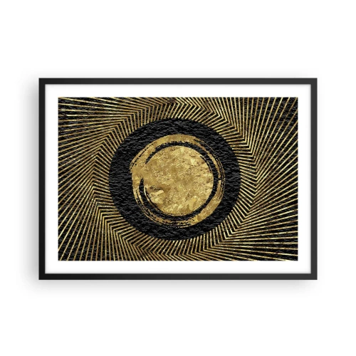 Plakat i sort ramme - Glamour-komposition - 70x50 cm