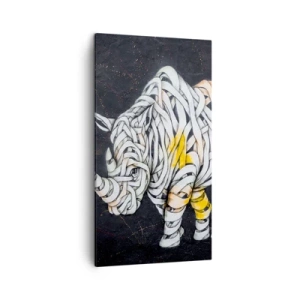 Lærredstryk - Billede på lærred - Afstumpethed er en myte - 45x80 cm