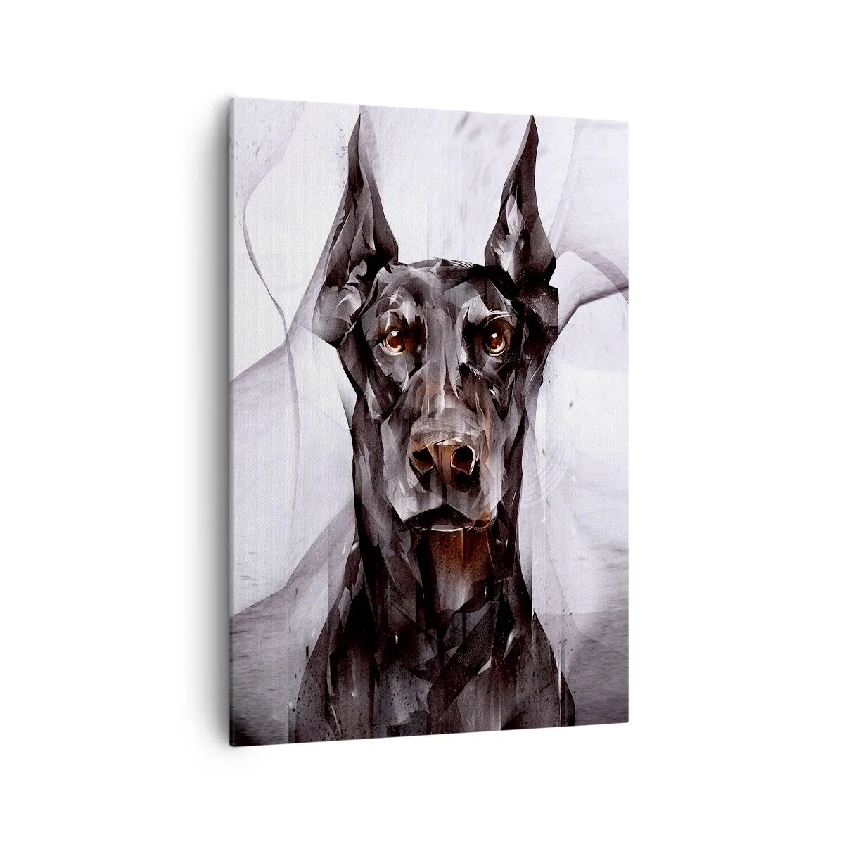 Lærredstryk - Billede på lærred - Nobelt født - 70x100 cm