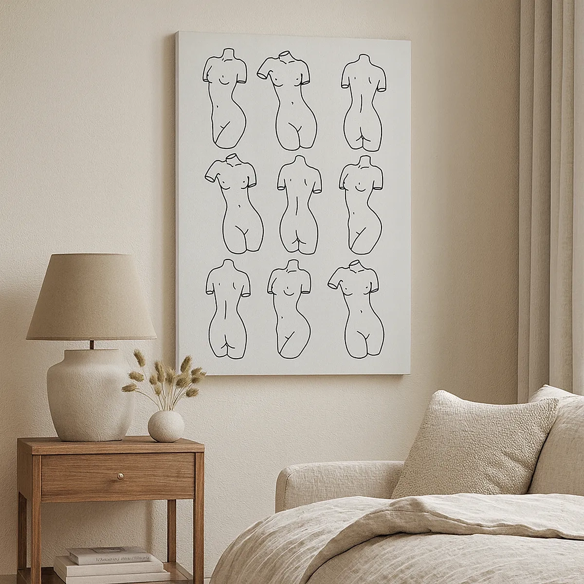 Lærredstryk - Billede på lærred - Kun Venus - 50x70 cm