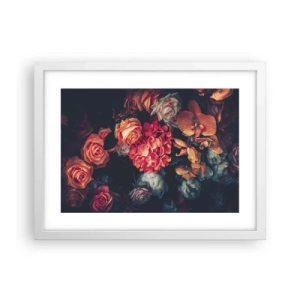 Plakat i hvid ramme - Ligesom de hollandske mestre - 40x30 cm