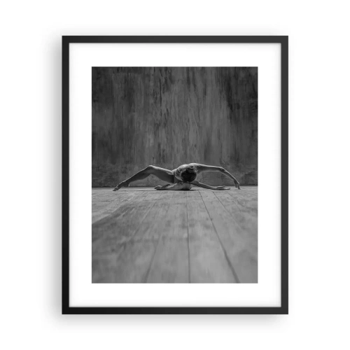 Plakat i sort ramme - Symmetri fundet - 40x50 cm