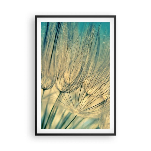 Plakat i sort ramme - Venter på vinden - 61x91 cm