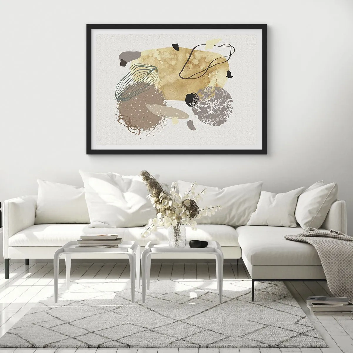 Plakat i sort ramme - Anvendt plumkologi - 70x50 cm