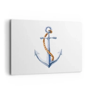 Lærredstryk - Billede på lærred - Ahoj eventyr! - 100x70 cm