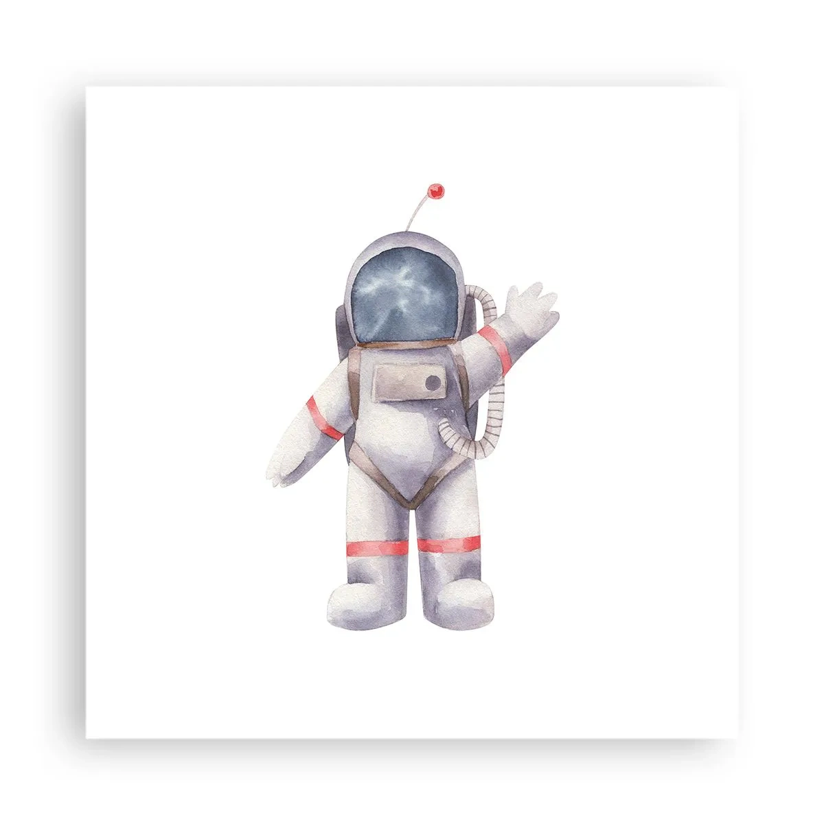 Plakat - Det er alt for nu! - 40x40 cm