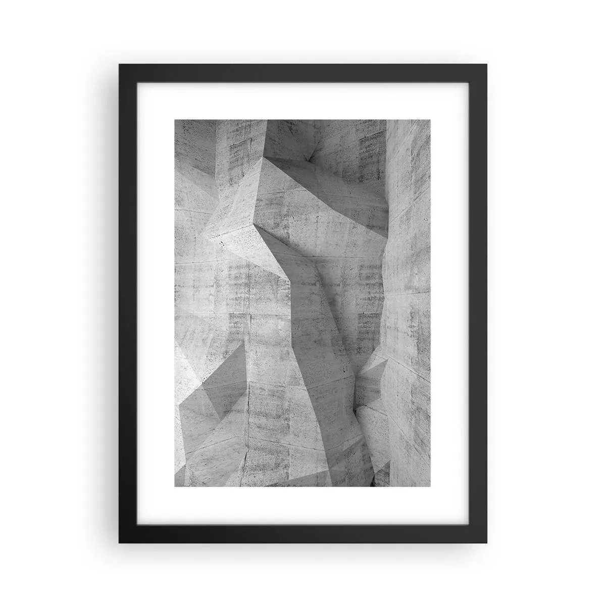 Plakat i sort ramme - En ægte udfordring - 30x40 cm