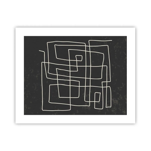 Plakat - Ikke helt så enkel - 50x40 cm