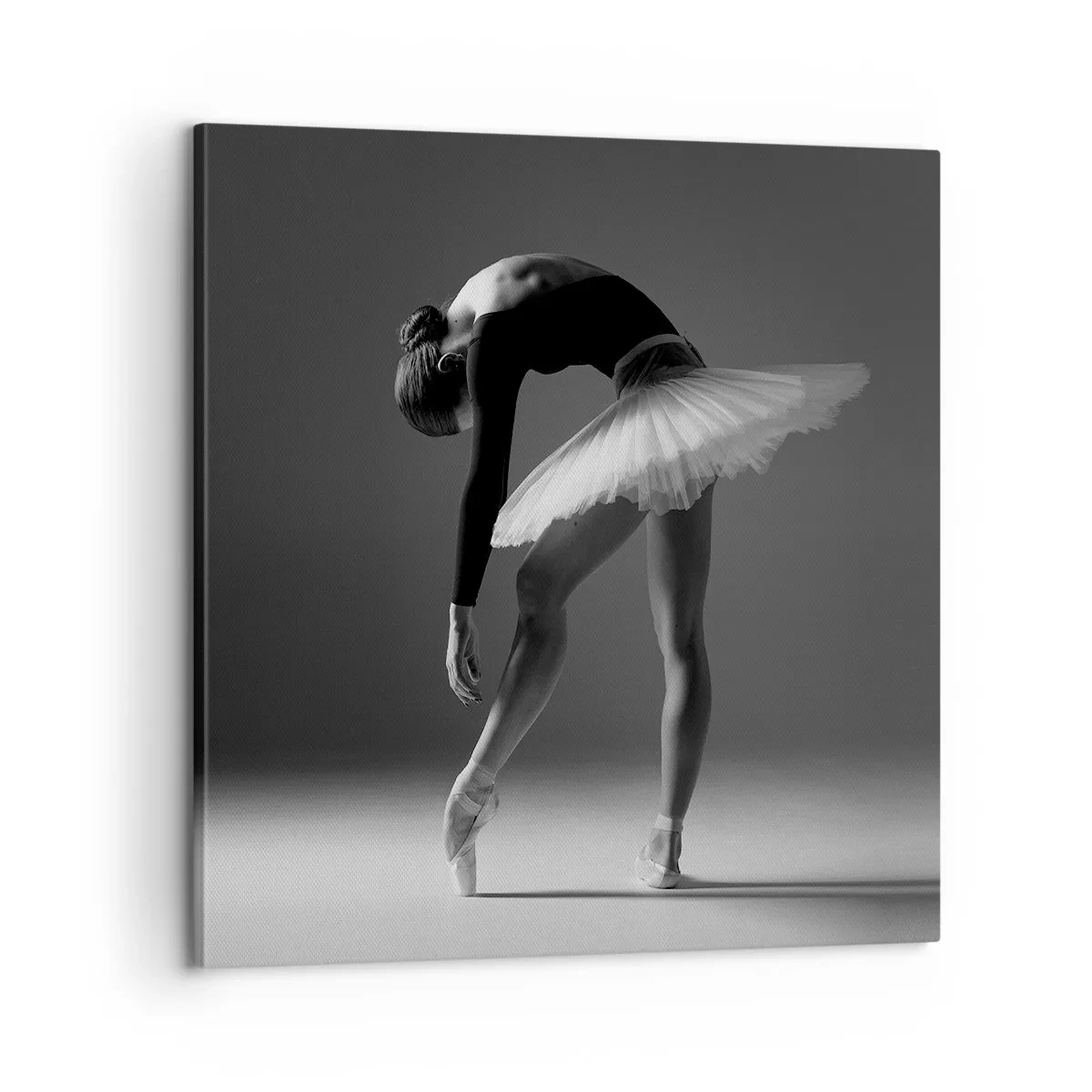 Lærredstryk - Billede på lærred - Bella balerina - 60x60 cm
