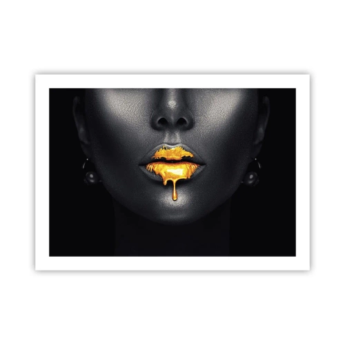 Plakat - Gyldenmund - 70x50 cm