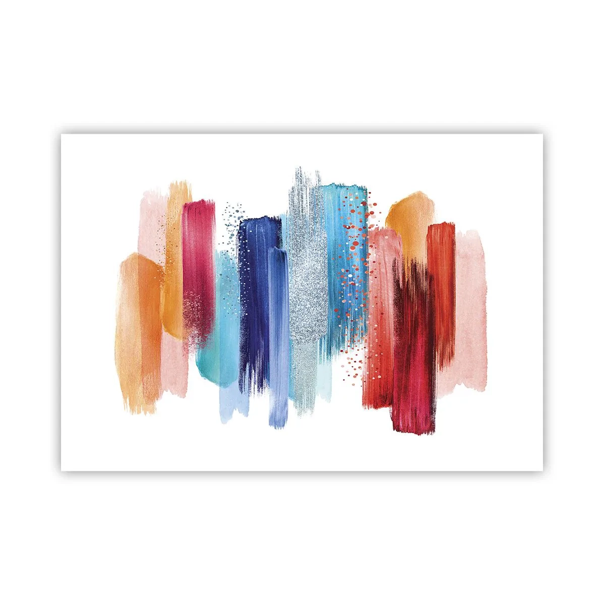 Plakat - Op og ned  - 100x70 cm