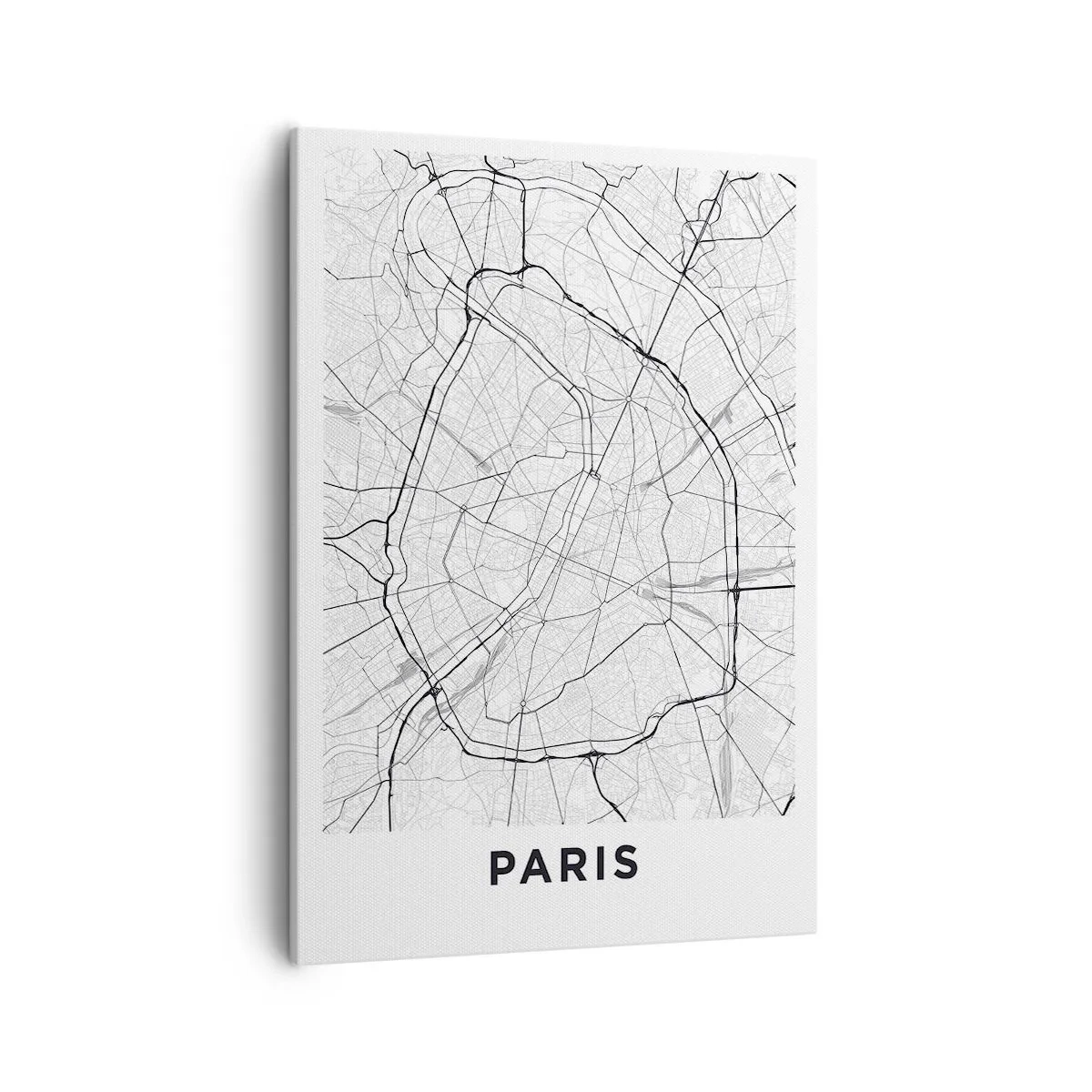 Lærredstryk - Billede på lærred - Paris' blomst - 50x70 cm