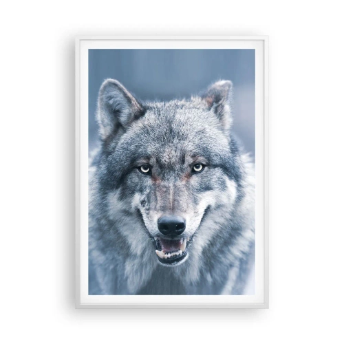 Plakat i hvid ramme - Vil du tage udfordringen op? - 70x100 cm