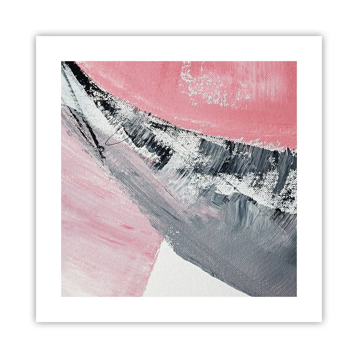 Plakat - Matchende sammensætning - 40x40 cm