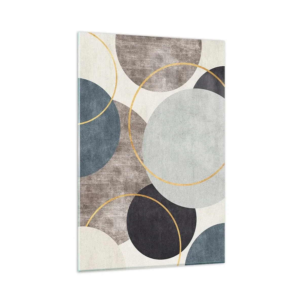 Billede på glas - Hjul efter hjul - 80x120 cm