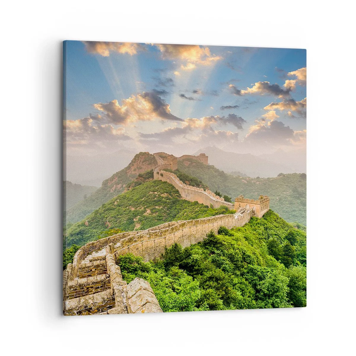 Lærredstryk - Billede på lærred - Uforanderlig storhed - 50x50 cm