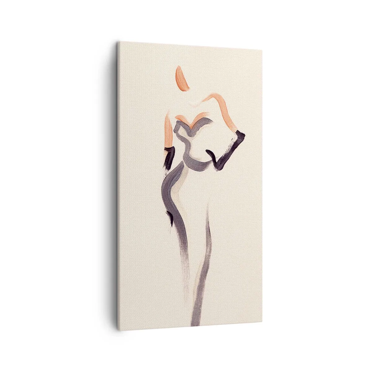 Lærredstryk - Billede på lærred - Fra de gyldne år i Hollywood - 45x80 cm