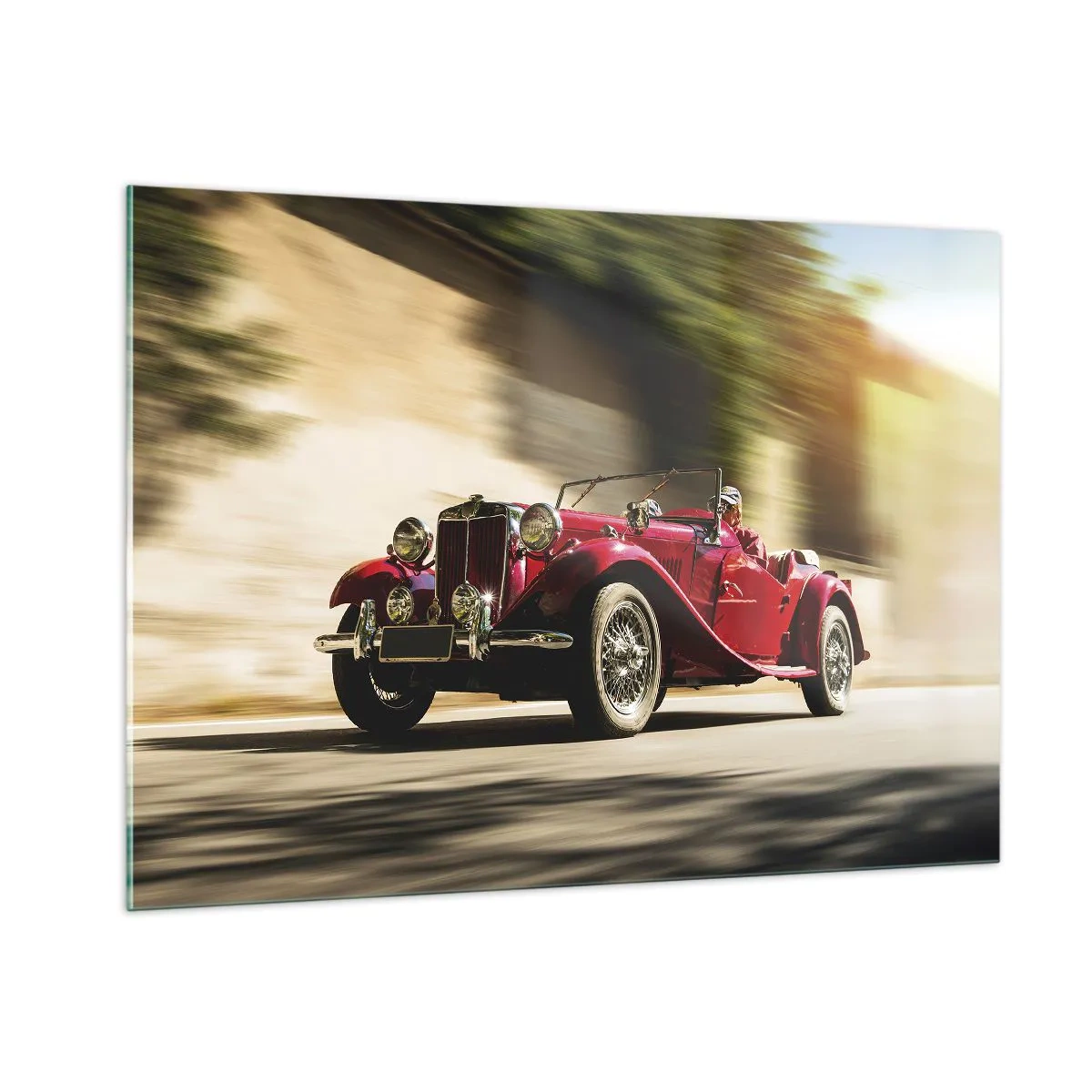 Billede på glas - Smukkere end Nike fra Samothrake - 100x70 cm