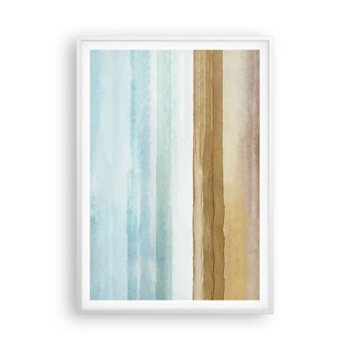 Plakat i hvid ramme - Trøst - 70x100 cm