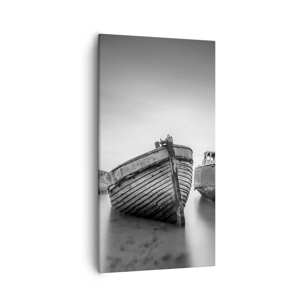 Lærredstryk - Billede på lærred - Nu er det bare minder... - 55x100 cm