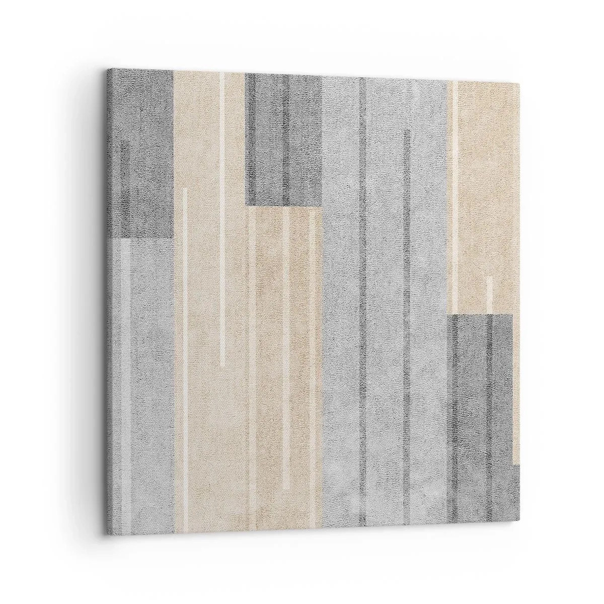 Lærredstryk - Billede på lærred - Komposition: hold den lodret - 50x50 cm