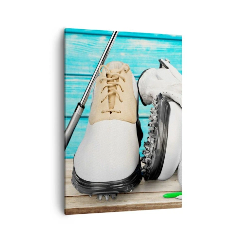 Lærredstryk - Billede på lærred - Alt er klar - 50x70 cm