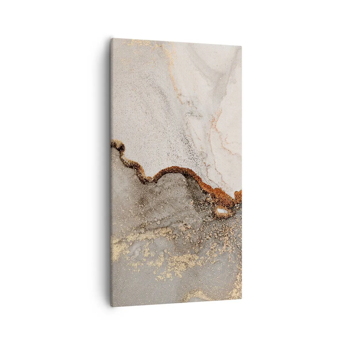 Lærredstryk - Billede på lærred - På farvegrænsen - 55x100 cm