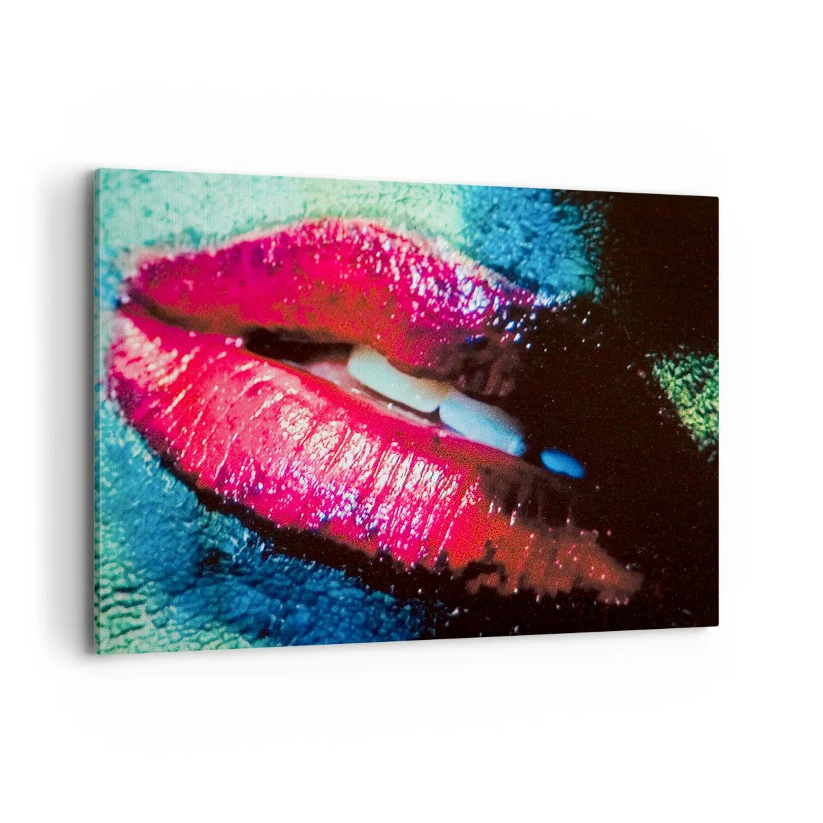 Lærredstryk - Billede på lærred - Sensuel og foruroligende - 120x80 cm