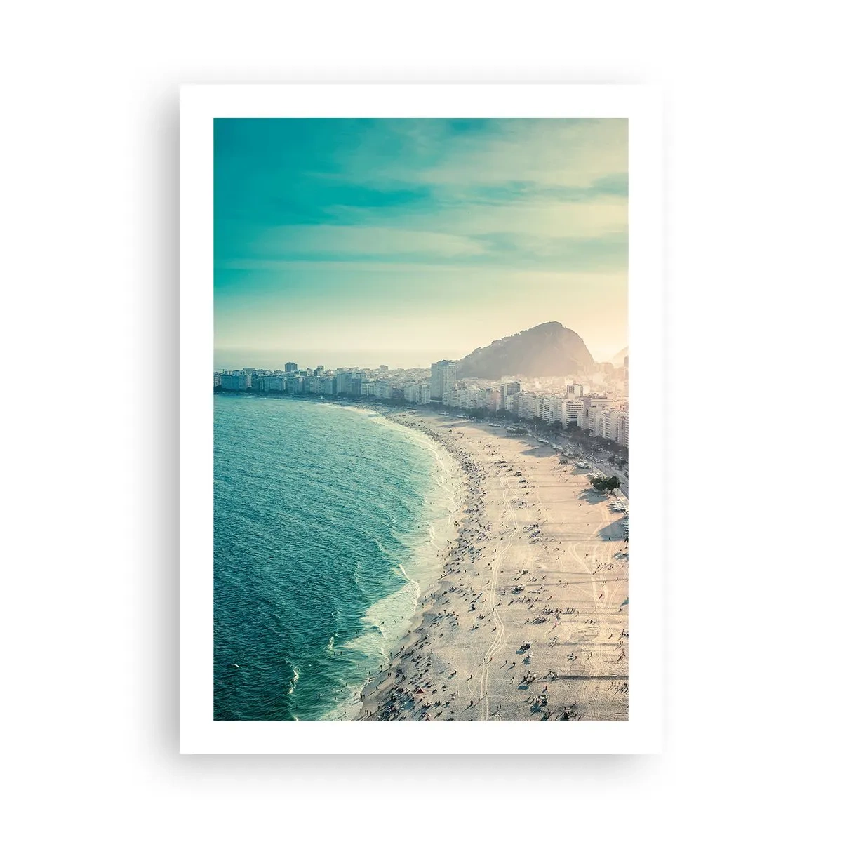 Plakat - Evig ferie i Rio - 50x70 cm